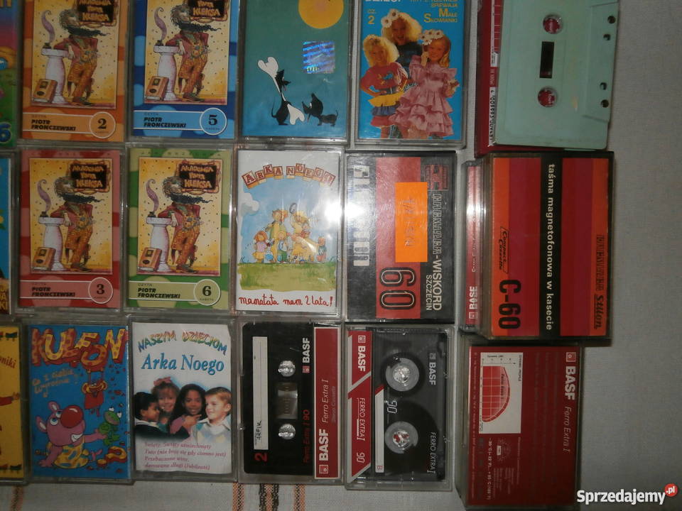 Piosenki dzieci na kasetach Pozostałe Warszawa sprzedam