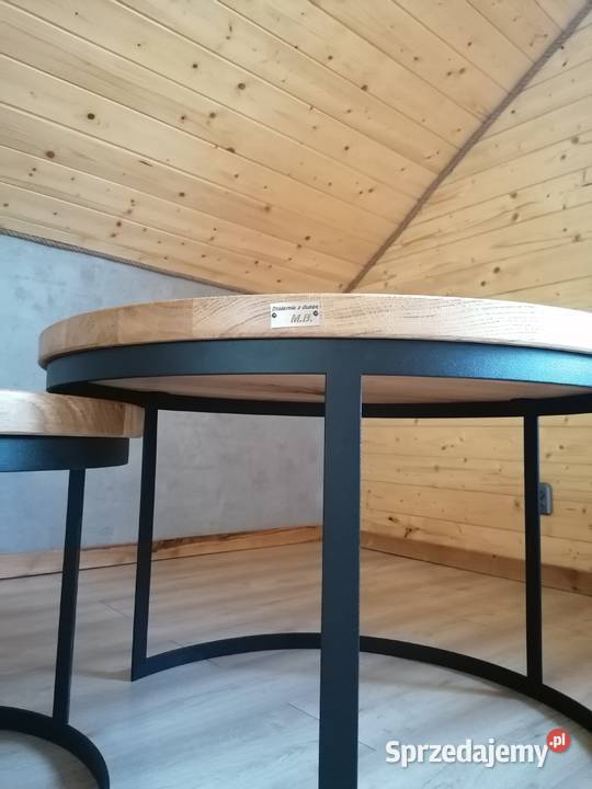 Stolik kawowy okrągły pomorskie Starogard Gdański