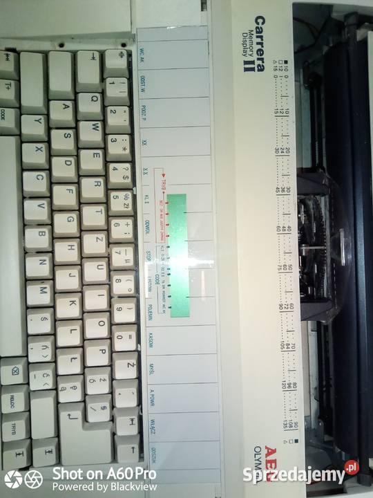 Maszyna do pisania Elektroniczna AEG Olympia Legnica