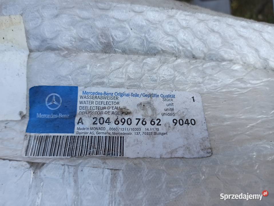 CKLASA W204 KOMBI LISTWA DACHU DACHOWA osobowe Trzciel
