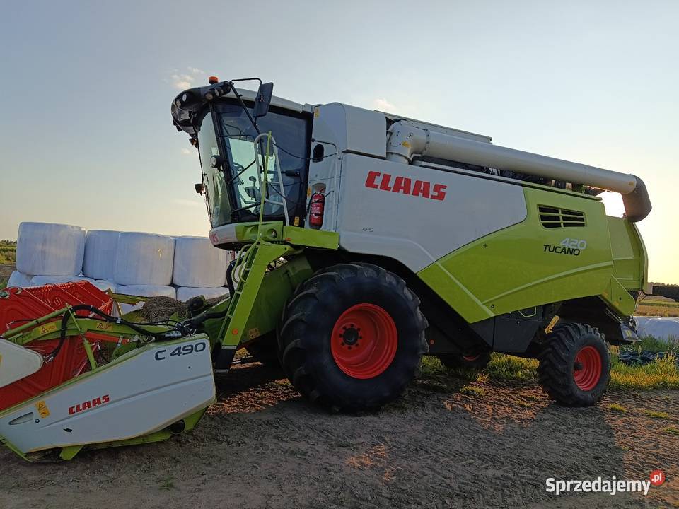 Claas Tucano 420 APS 2021 Corio 675 Cerio 490 mazowieckie Ostrołęka