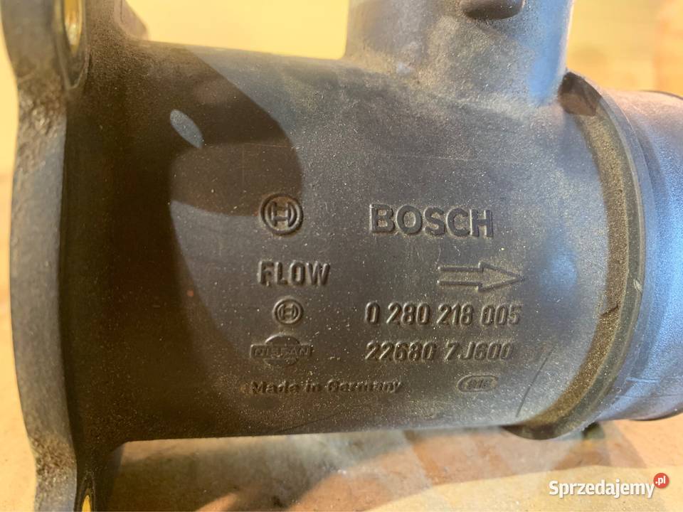 Przepływomierz Nissan primera p11 18 benzyna Części samochodowe Szczecin