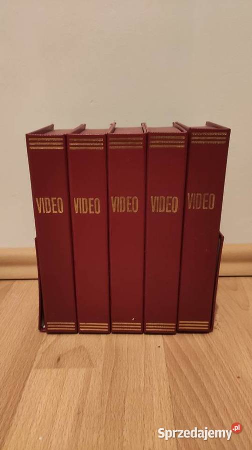 Etui na 5 kaset VHS Kraków