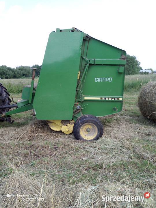 Prasa rolującą John Deere 550 Lubartów