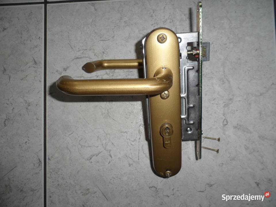 klamka z szyldem zamek72 50 wkladka moś klucz Wałcz sprzedam