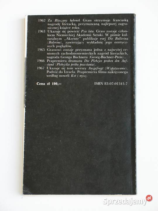 Gunter Grass Zbigniew Światłowski Kraków