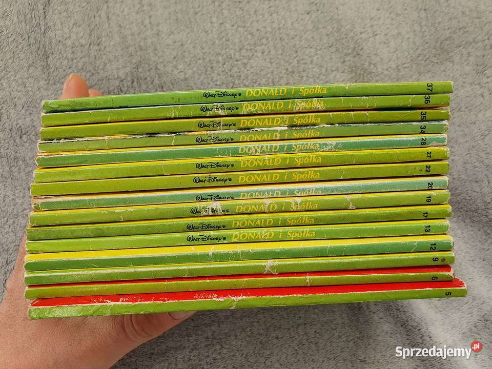 Donald i Spółka zestaw 15 komiksów lata 90te pomorskie Gdynia