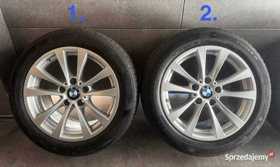 17 BMW f10 f11 OEM oryginał felgi koła komplet Lubasz sprzedam
