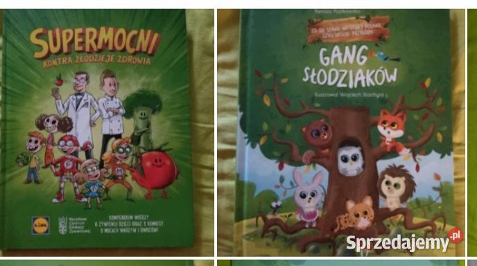 Książki dla dzieci Supermocni Gang slodziakow
