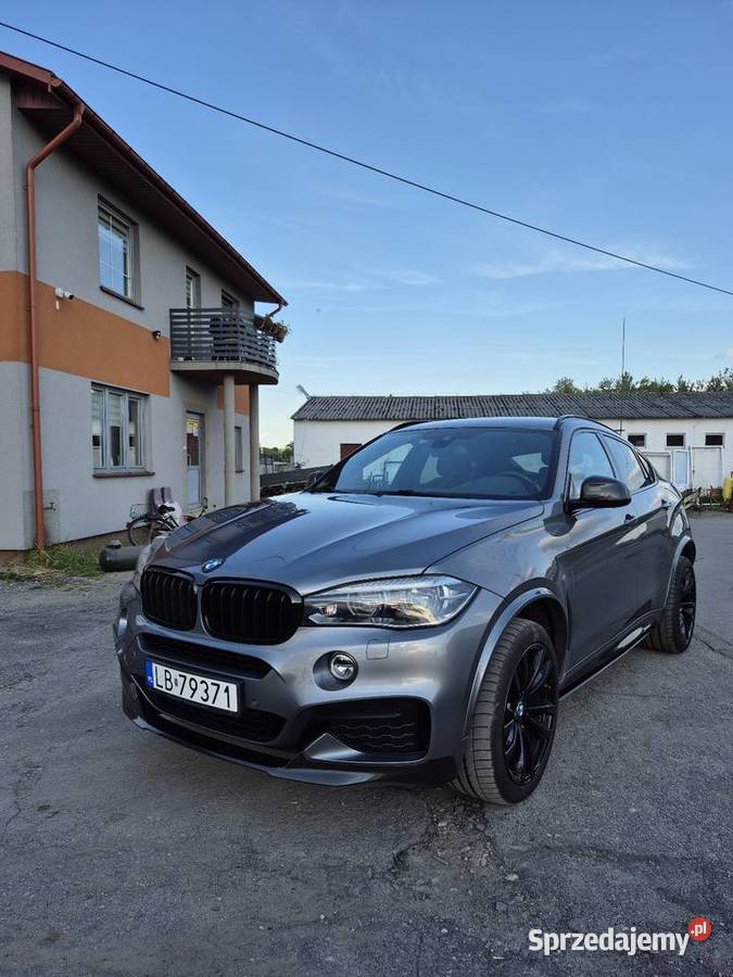 Sprzedam BMW X6 salon full cesji leasing zamiana automatyczna lubelskie Dzwola