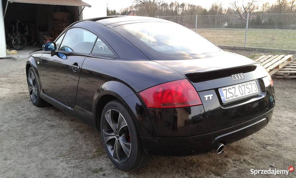 Sprzedam Audi TT 8N 18T 180 z gazem BRC czarny Szczecinek