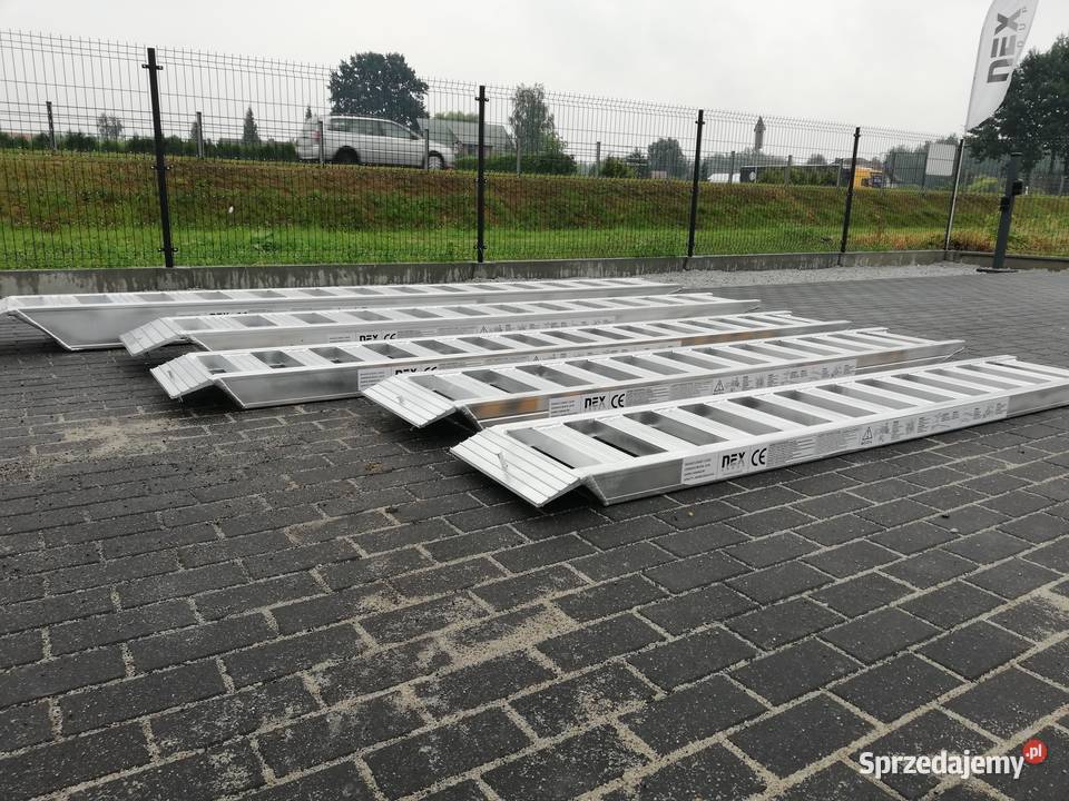 Najazdy aluminiowe 3 Metry 3Tony rampa Nowe nie Halinów