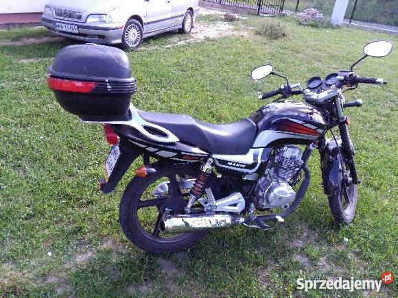 Zipp Manic 125 Super motocykl kupiony w polskim salonie Przasnysz