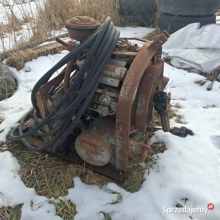 Kompresor sześć cylindrów Grabów nad Wisłą