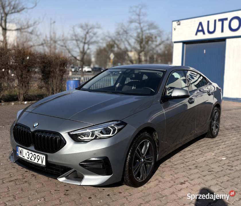 BMW GRAN COUPE 218i salon Polska mały przebieg bluetooth mazowieckie Warszawa