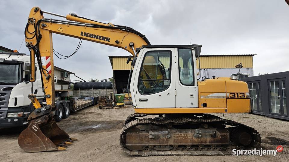 Koparka gąsienicowa Liebherr R313 Litronic 16t Sochaczew