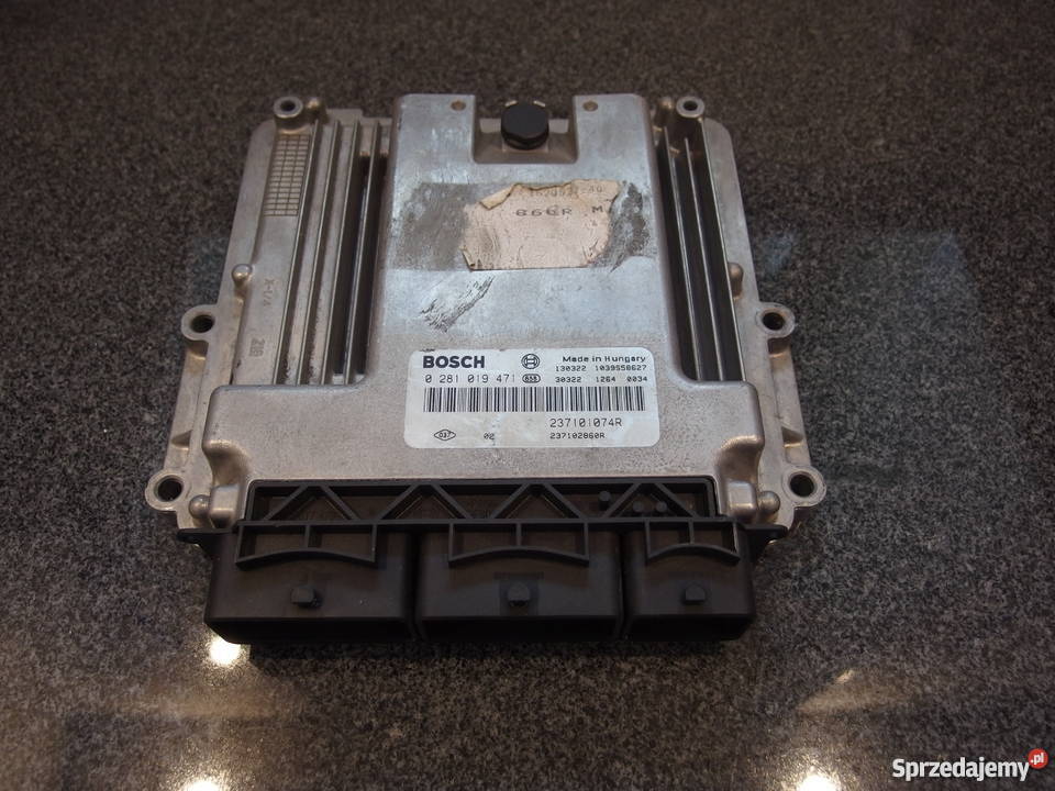 Sterownik silnika Renault Scenic 16 CDTI 2013 na Silniki i osprzęt wielkopolskie Wągrowiec