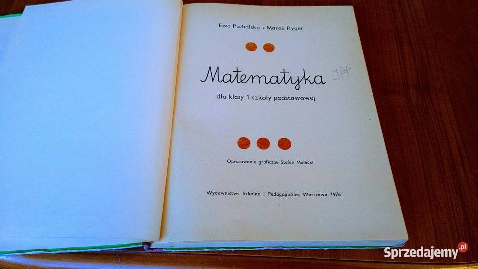 Matematyka podręcznik klasy 1 Ewa Puchalska Gdańsk