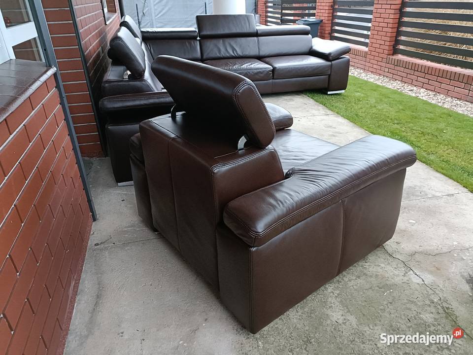 Sprzedam narożnik ze skóry Konin sprzedam