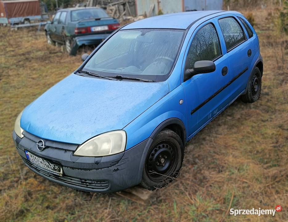 Opel Corsa C 10 benzyna 2000 r CzęściCałość Wilcza Góra