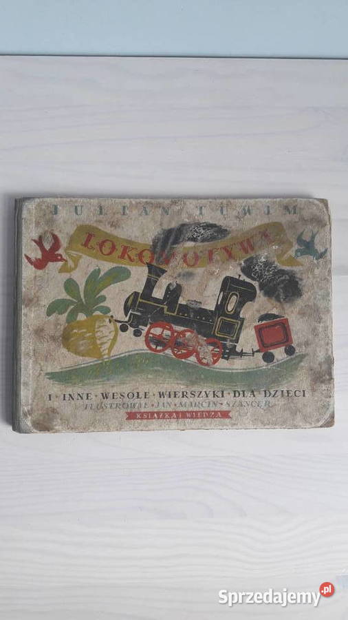 Książka bajka Lokomotywa 1950r.