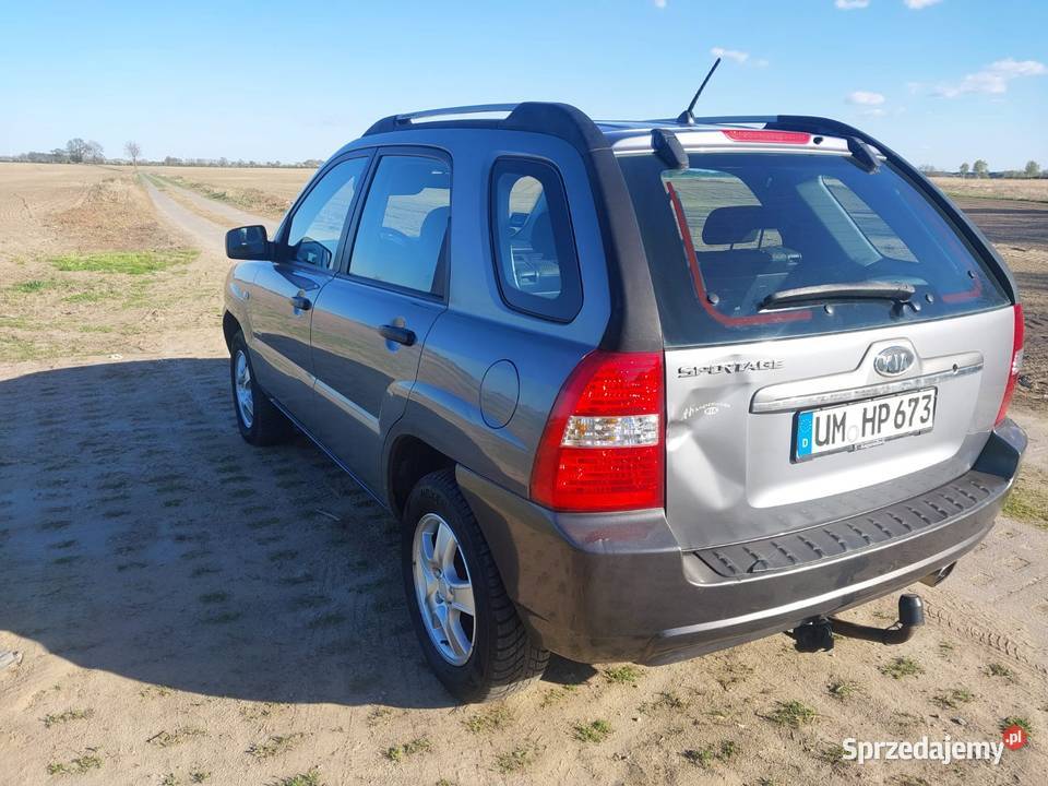 Kia Sportage 2007 r 4x4 120 przebiegu Terenowy Gryfino