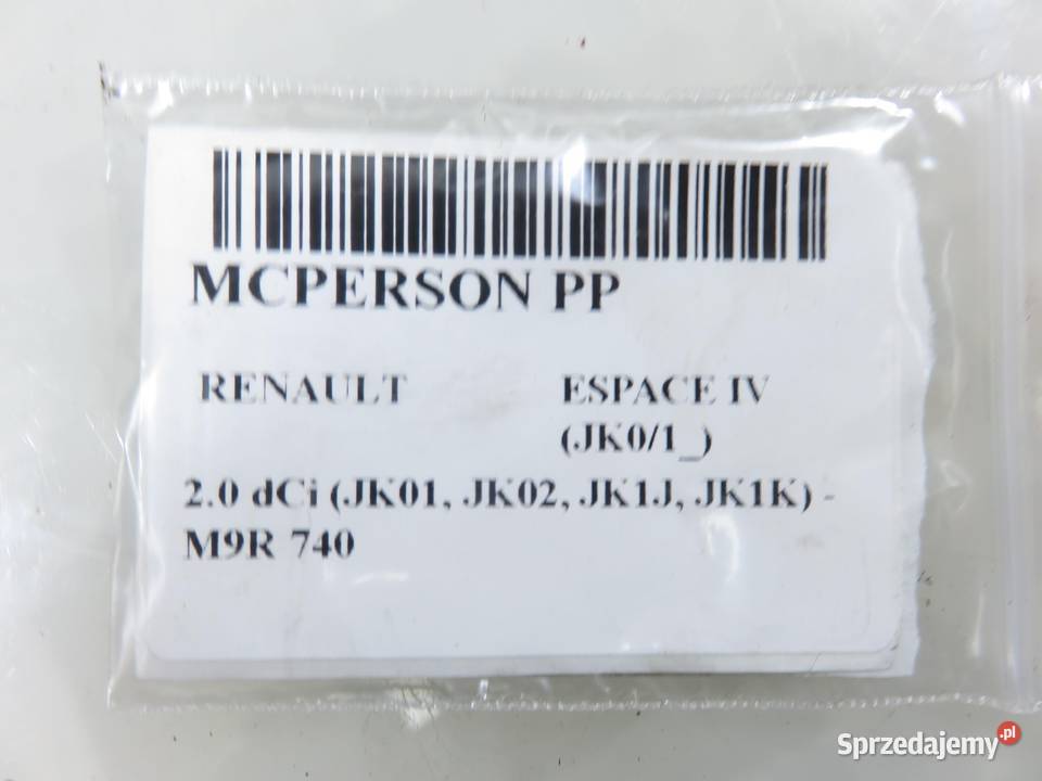 MCPERSON PRAWY PRZEDNI RENAULT ESPACE IV 20 dCi