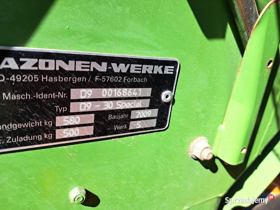 Siewnik AMAZONE D9 SPECJAL TYP 30 z Niemiec Siewniki i sadzarki