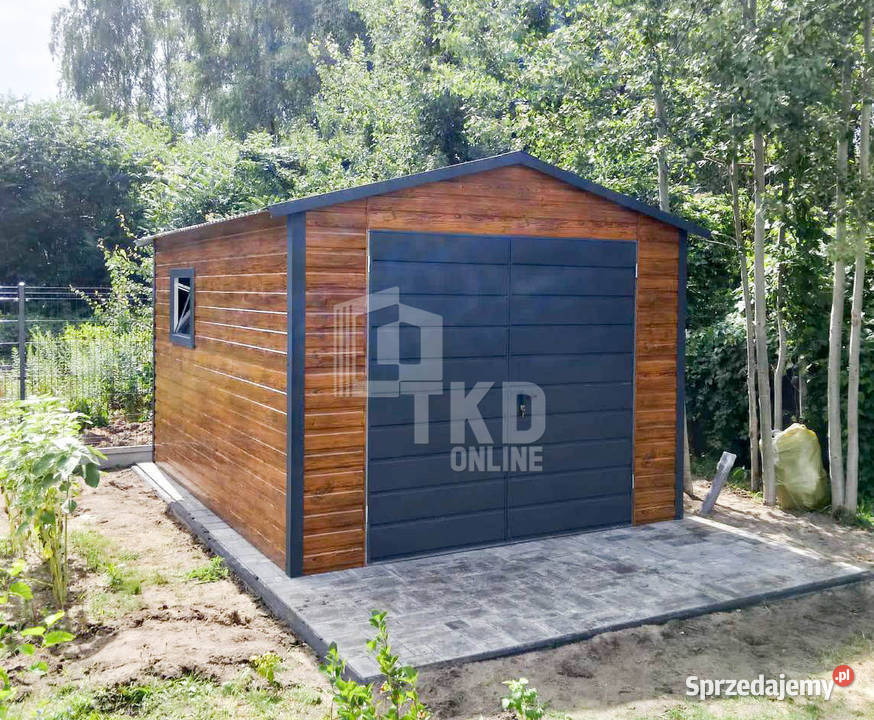 SCHOWEK DOMEK OGRODOWY 3m x 5m Brama okno TKD131 Leszno