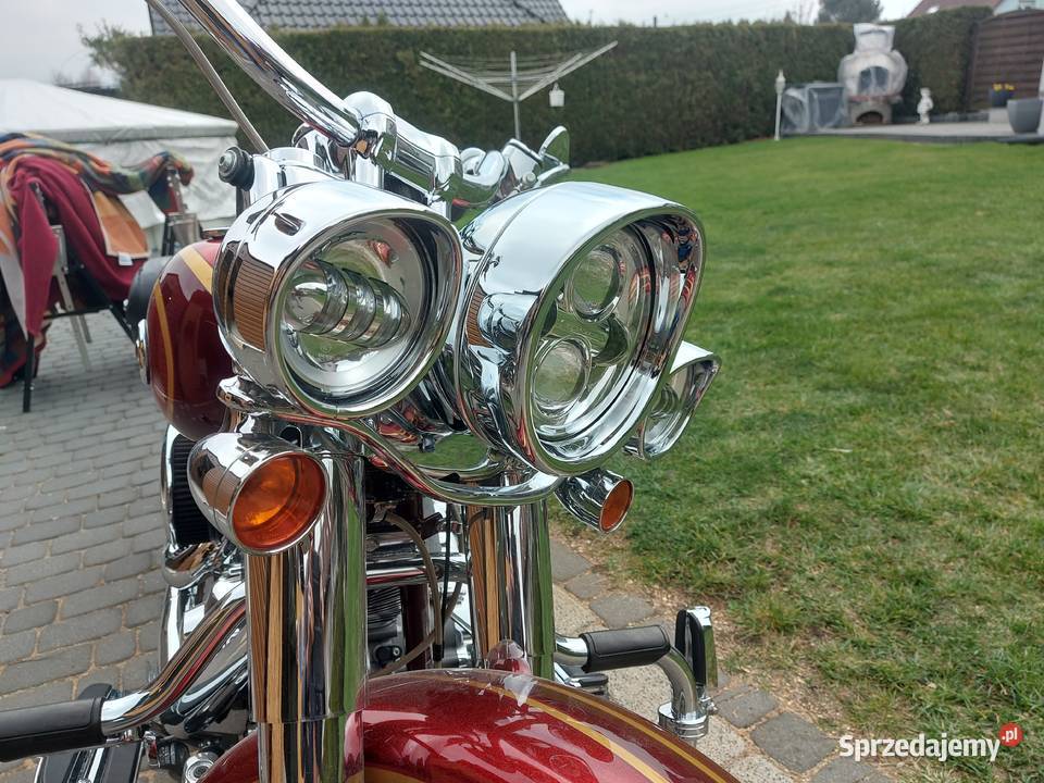 Piękny HarleyDavidson Softail deluxe screamin 19000km Harley-Davidson Krapkowice sprzedam