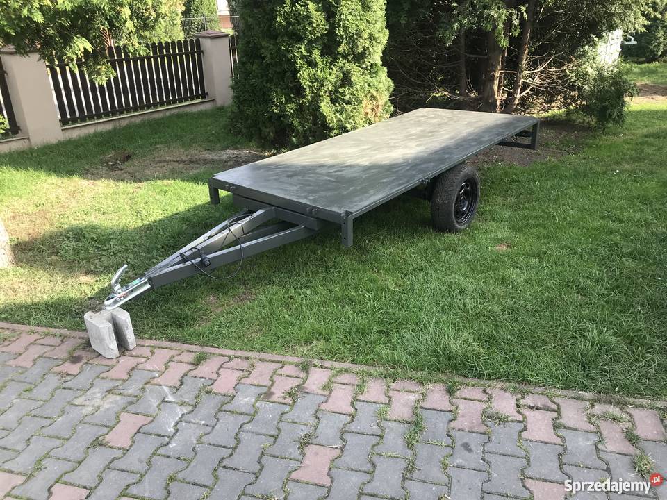 Przyczepa przyczepka samochodowa ogrodowa Olkusz