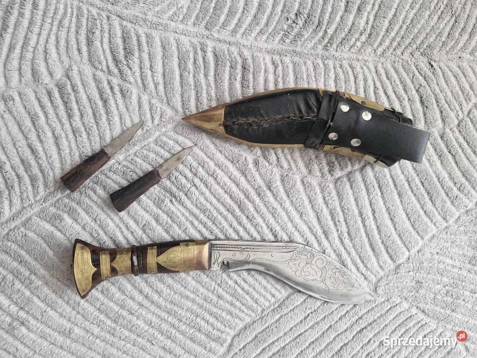 Ozdobny nepalski Kukri Khukuri nóż Warszawa