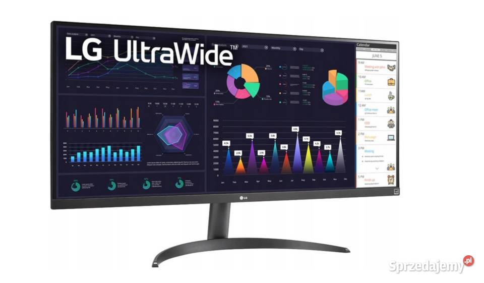 Monitor 34 LG UltraWide 34WQ500B 25" i większe Gorzów Wielkopolski
