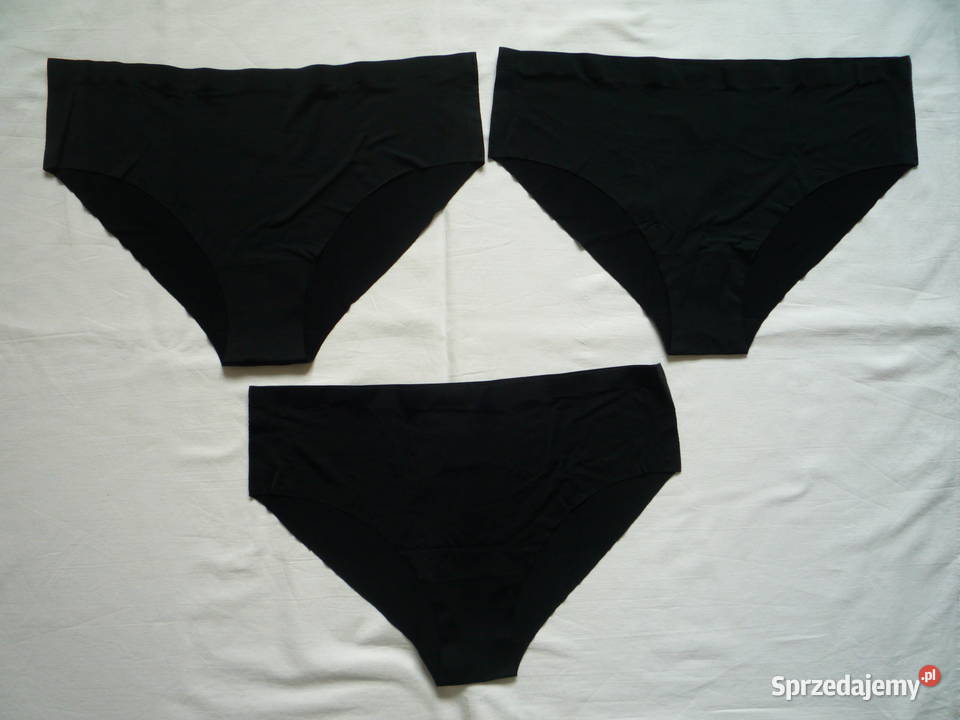 3 sztuki Cleve 42XL Majtki bezszwowe Czarne