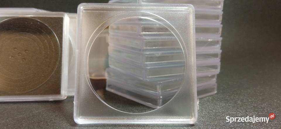 Kapsel na monety kwadrat z regulacją średnicy zachodniopomorskie Szczecin sprzedam