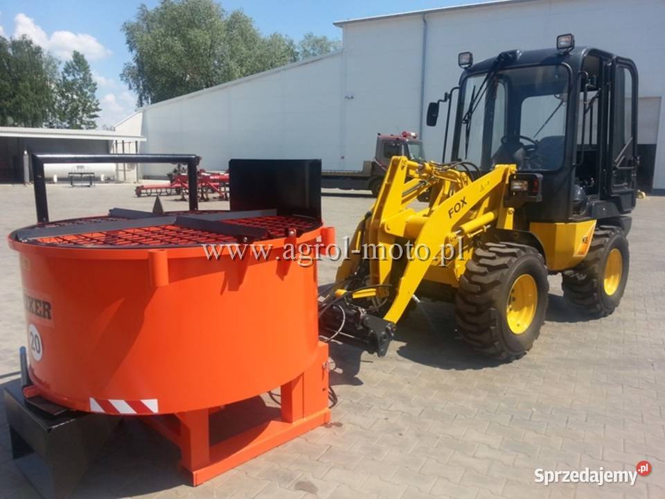MIESZALNIK PASZ BETONIARKA WOM 1200l Gwarancja Nowe Miasto Lubawskie