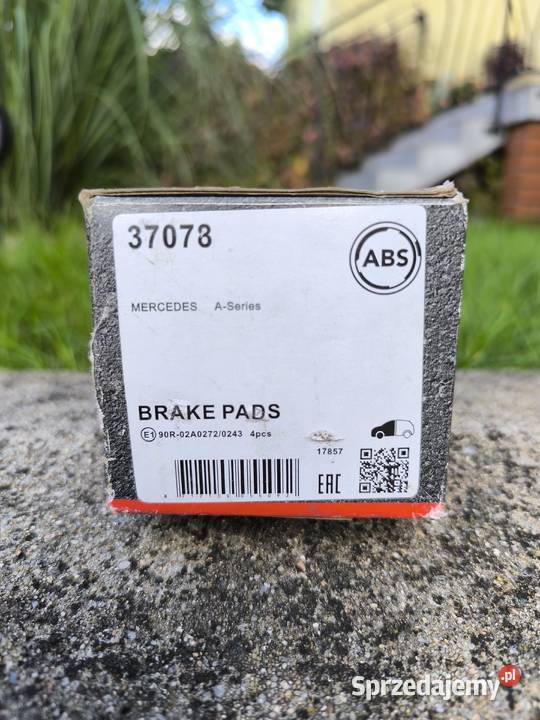 NOWE KLOCKI hamulcowe Mercedes A Klase Bolesławiec