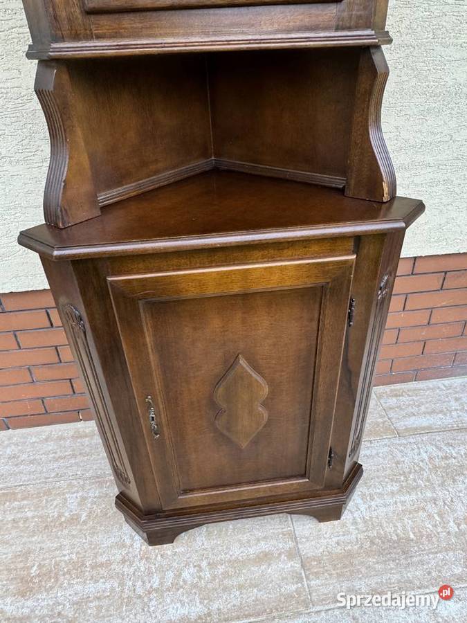 Kredens witryna narożna stylowa rogówka szafka Garwolin