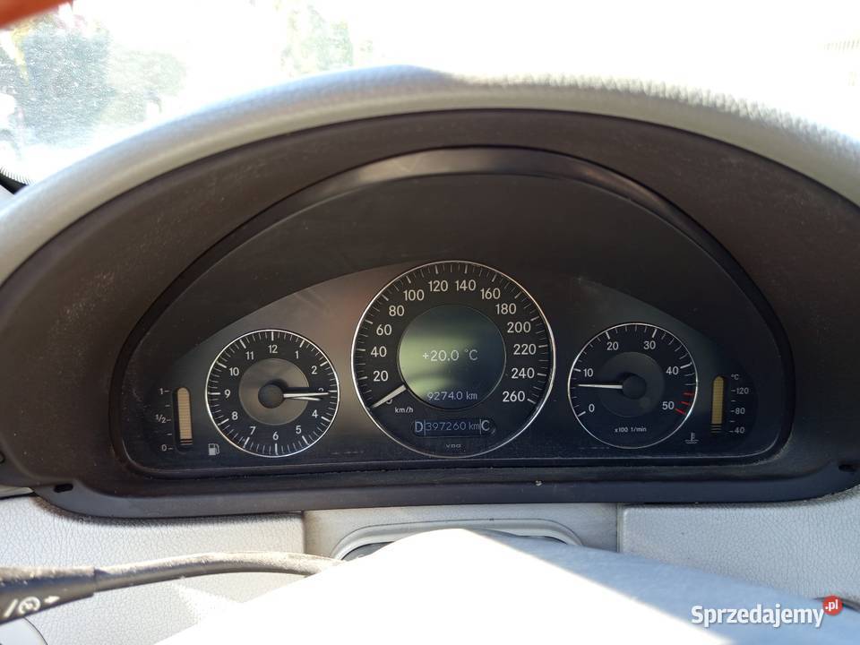 Mercedes CLK 27 CDI czujnik deszczu dolnośląskie Kąty Wrocławskie