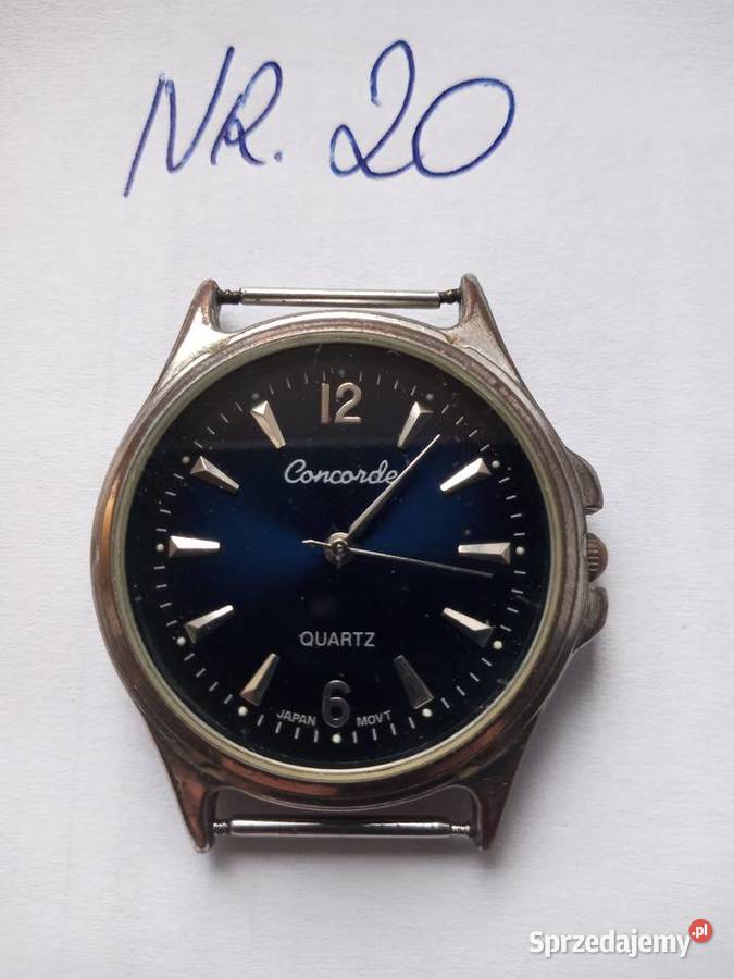 Zegarek kwarcowy 20 CONCORDE Japan Szczecinek