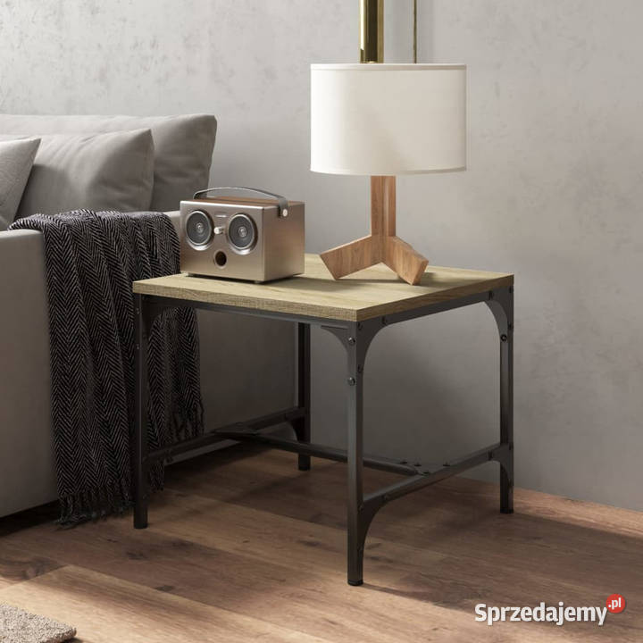 Stolik boczny dąb sonoma 40x40x35 materiał mazowieckie sprzedam