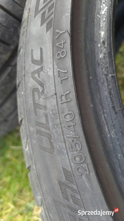 Opony letnie r17 20540 7mm opolskie sprzedam