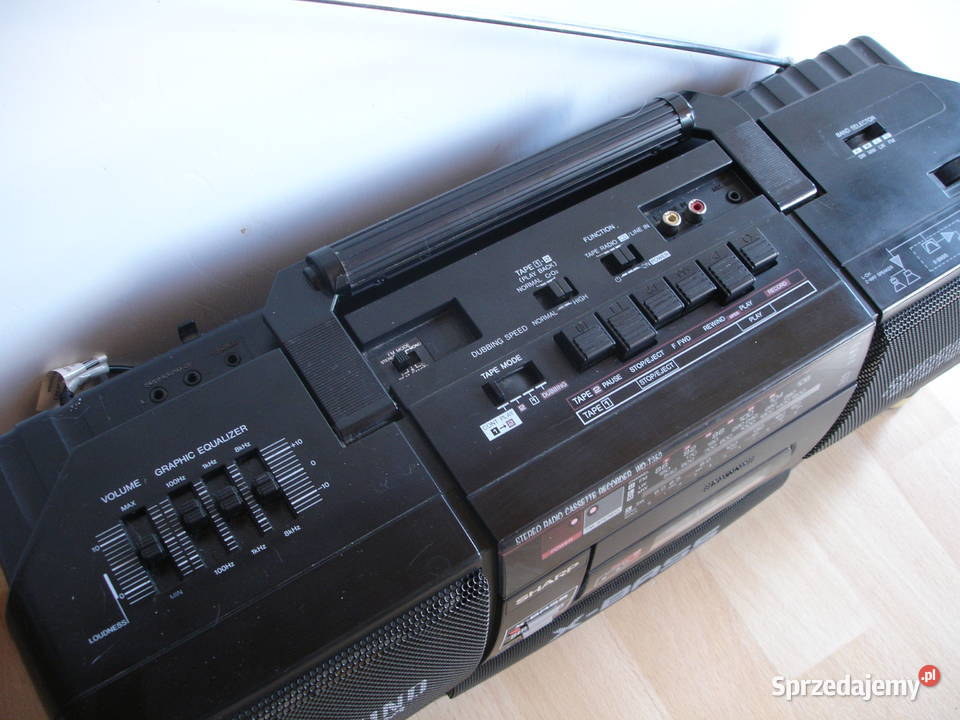 Radiomagnetofon SHARP WQT352H lubuskie