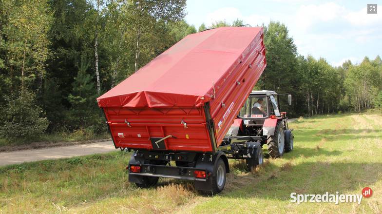 Przyczepa rolnicza Metal Fach T9402 dwuosiowa Jędrzejów