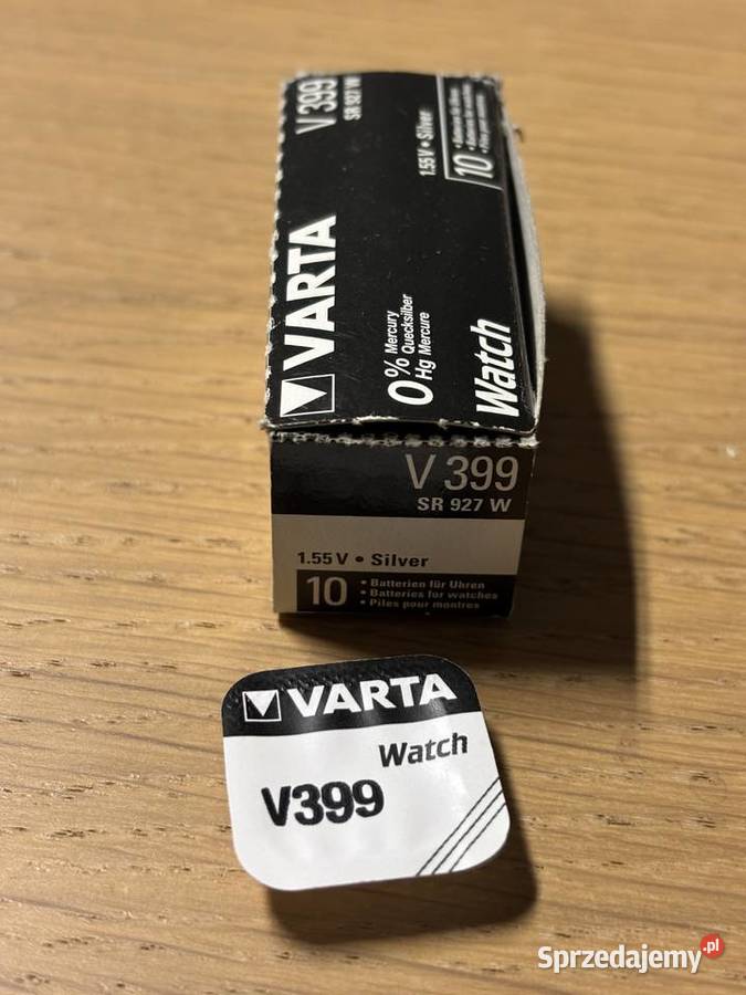 Bateria VARTA V399 SR57 AG7 155V 1