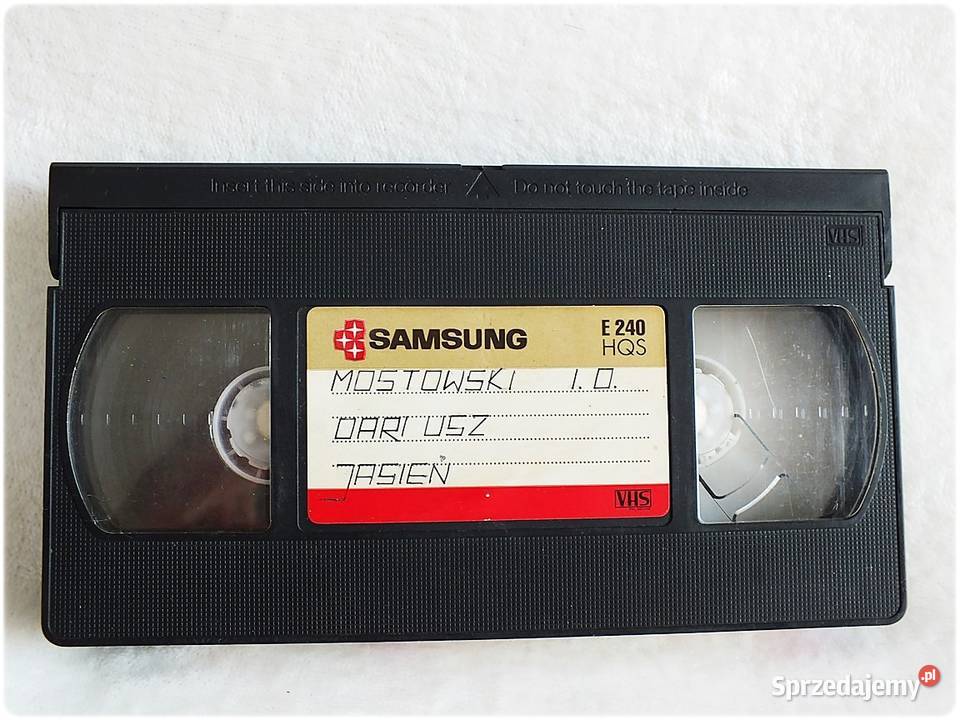 Kaseta VHS 240 minut Kłopoty szipegiem lektor Żary sprzedam