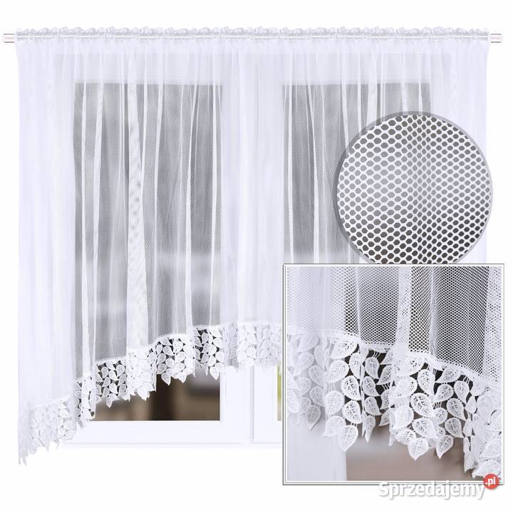 Firana w łuk Firany Gotowe Firanki do pokoju