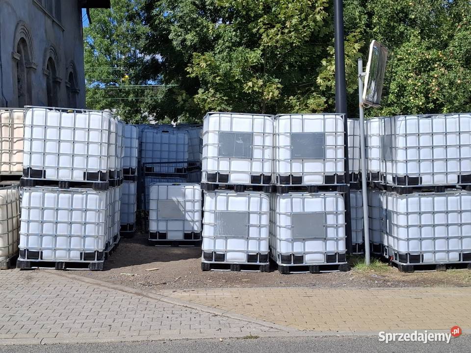 Pojemnik 1000l Mauzer Zbiornik IBCczyste brudne śląskie Zabrze
