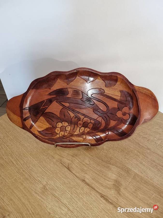 Taca Drewniana Vintage Wola Podłężna