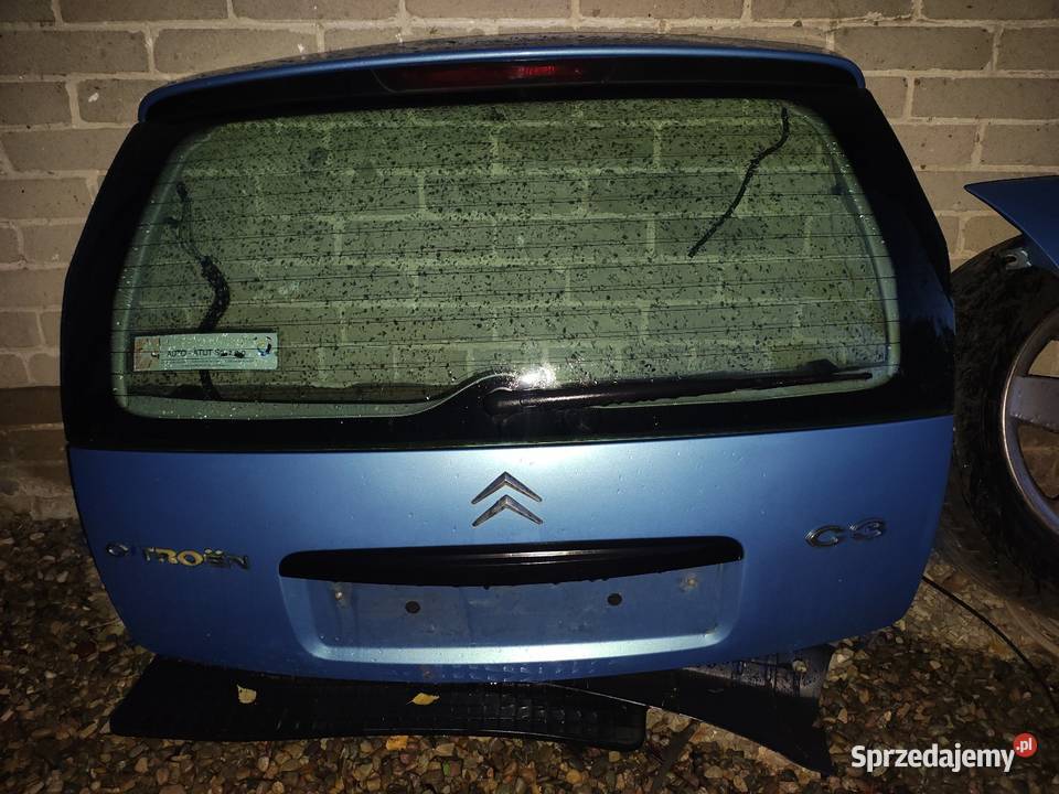 klapa tył citroen c3 Stopnica